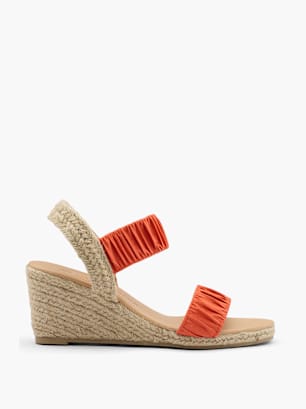 Claudia Ghizzani Højhælet sandal Orange