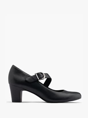5th Avenue Spangenpumps Schwarz