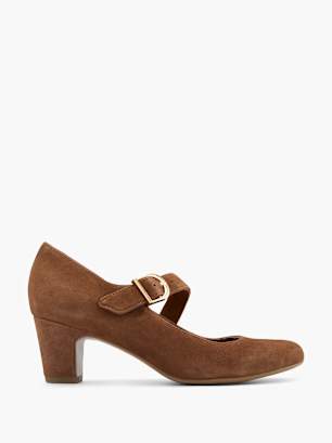 5th Avenue Spangenpumps Braun