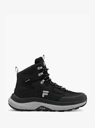 FILA Bota con cordones Negro