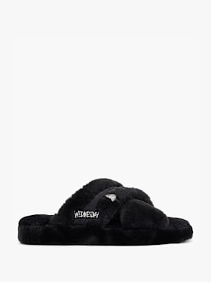 Wednesday Pantuflas Negro