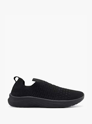 Graceland Buty wsuwane Czarny