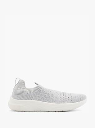 Graceland Slip on sneaker Lysegrå