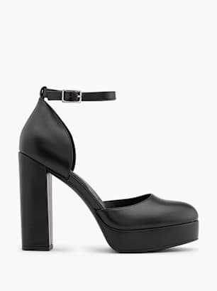 Catwalk Spangenpumps Schwarz