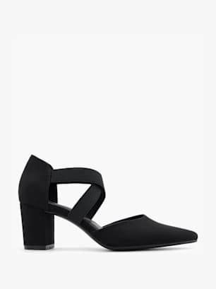 Graceland Spangenpumps Schwarz