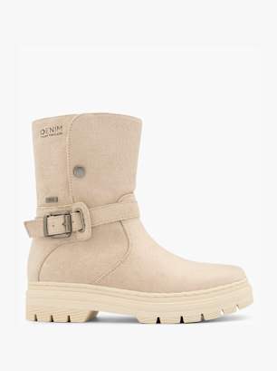 TOM TAILOR Ghete de iarnă Bej