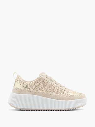 Claudia Ghizzani Sneakersy Beżowy