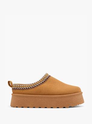 Graceland Chaussons Cognac