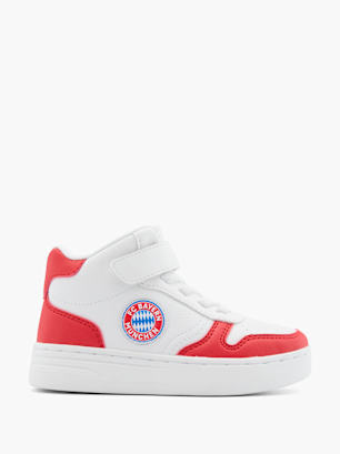 FC Bayern München Hoher Sneaker Weiß