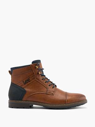 Lee Bottes à lacets Marron