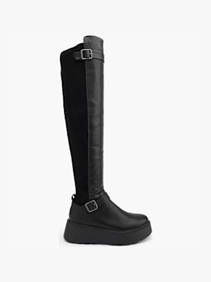 Catwalk Bota alta Negro