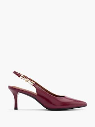 Catwalk Slingback pump Bordeaux