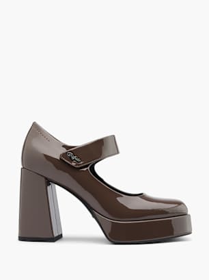 Buffalo Spangenpumps Braun