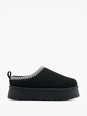 Graceland Pantoffel Schwarz