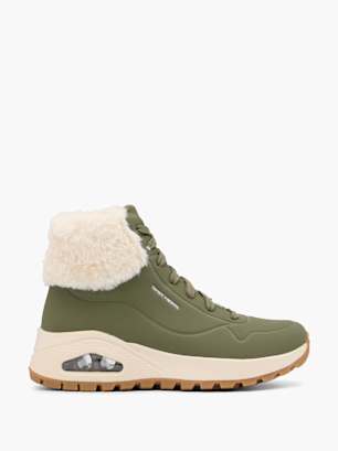 Skechers Kozaki Oliwkowy