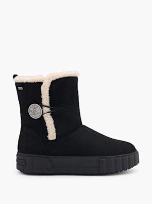 TOM TAILOR Ghete de iarnă Negru