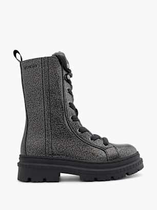 Wednesday Bota con cordones Negro