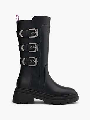 Wednesday Bota alta Preto