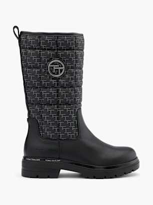 TOM TAILOR Stiefel Schwarz