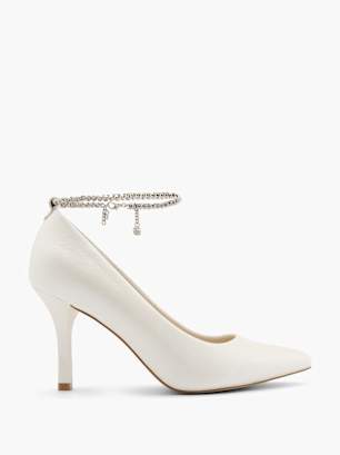 Catwalk Escarpins Blanc cassé