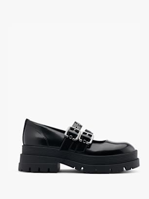 Buffalo Mocassins Noir
