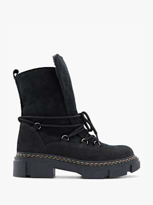 5th Avenue Bottes à lacets Noir