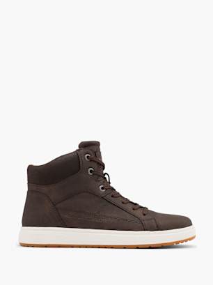 TOM TAILOR Magas szárú sneaker barna