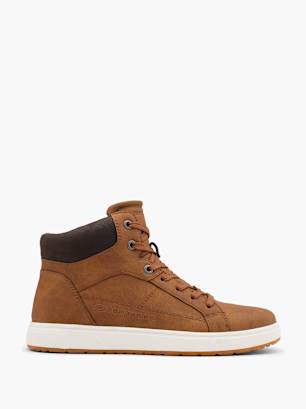 TOM TAILOR Magas szárú sneaker barna