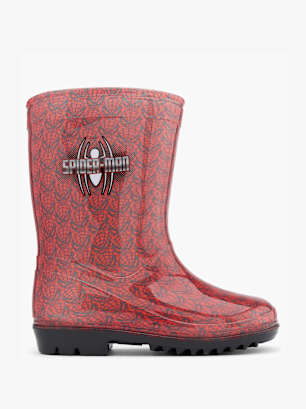 Spiderman Wellies Red