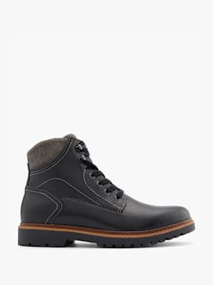 AM SHOE Snørestøvle Sort