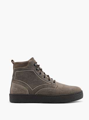 AM SHOE Snørestøvle Taupe