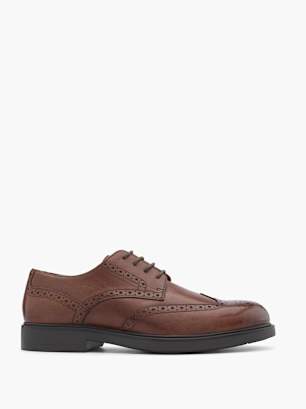 AM SHOE Stringata Marrone