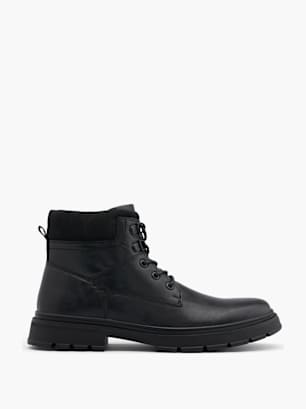 AM SHOE Schnürboots Schwarz