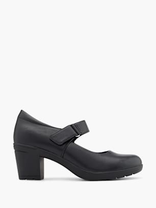 Graceland Spangenpumps Schwarz