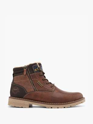 AM SHOE Боти с връзки Кафяв
