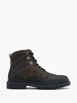 AM SHOE Fűzős bakancs fekete