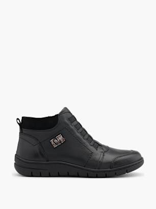 Easy Street Hoher Sneaker Schwarz