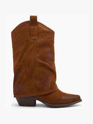Catwalk Bota alta Conhaque