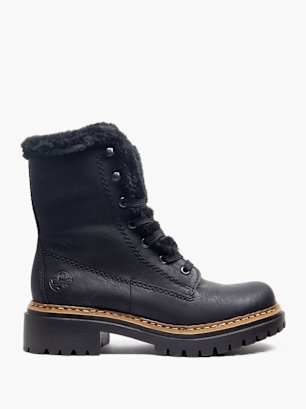 Rieker Laced ankle boot Black