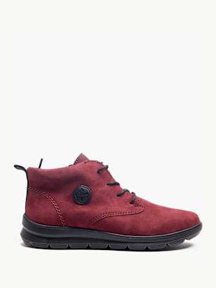 Rieker Laced ankle boot Red
