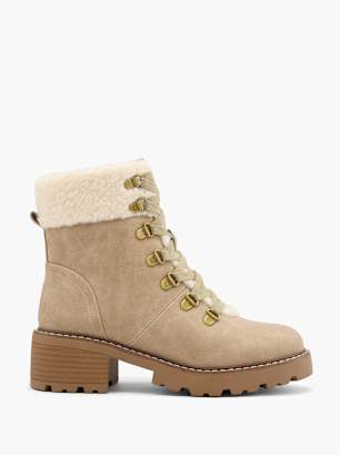 Graceland Laced ankle boot Brown