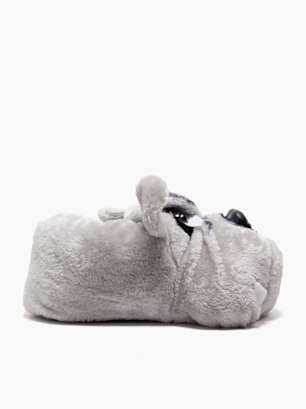 Casa mia Plush slipper Grey