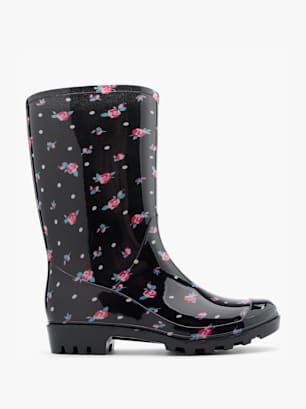 Cortina Gummistiefel Schwarz