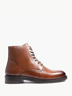 AM SHOE Lace-up boot Cognac