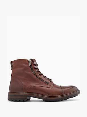 AM SHOE Bota con cordones Marrón