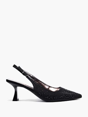 Catwalk Slingback heel Black