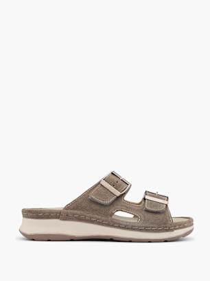 Easy Street Pantoffel Taupe