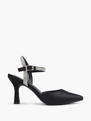 Catwalk Décolleté con cinturino Nero