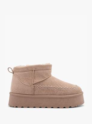 Graceland Winterboots Beige