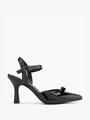Catwalk Pump med spænde Sort
